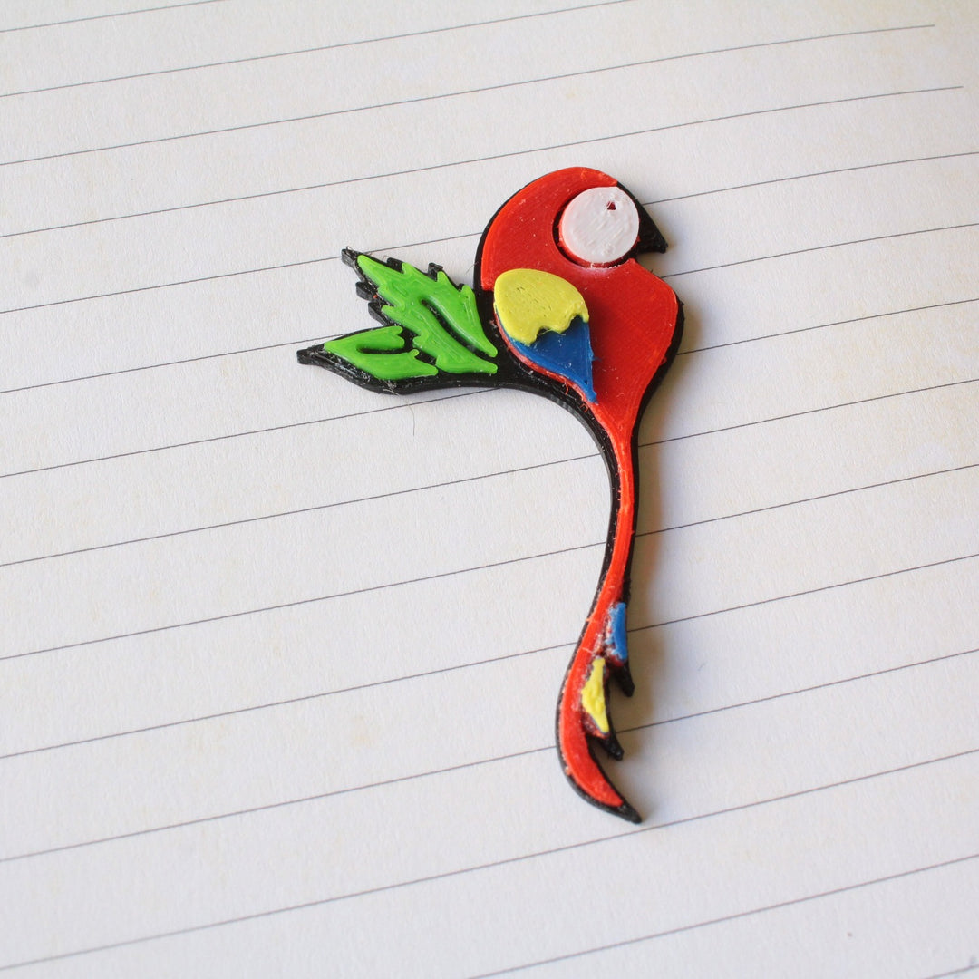 Macaw/Parrot Fridge Magnet